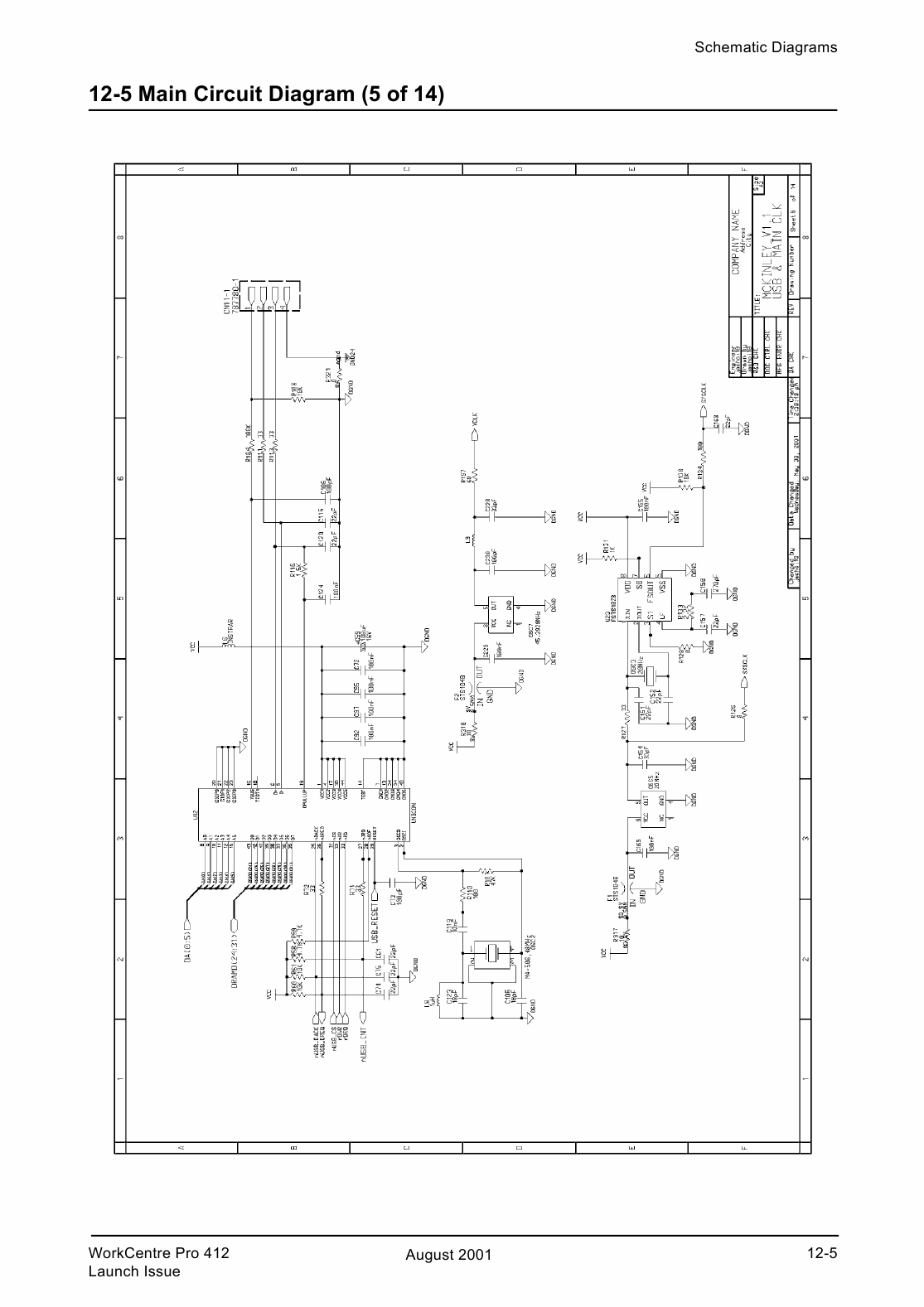 Xerox WorkCentre Pro-412 Parts List and Service Manual-6